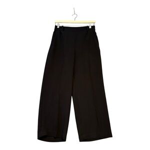 Aritzia | Wilfred |‎ Wide Leg Pull On Trouser Pants in Black Size S